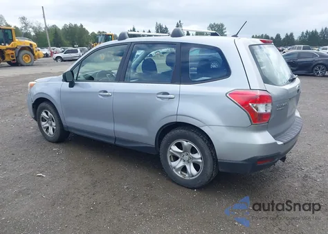 2014 Subaru Forester 2.5I from USA, damaged, VIN JF2SJAAC6EG423265